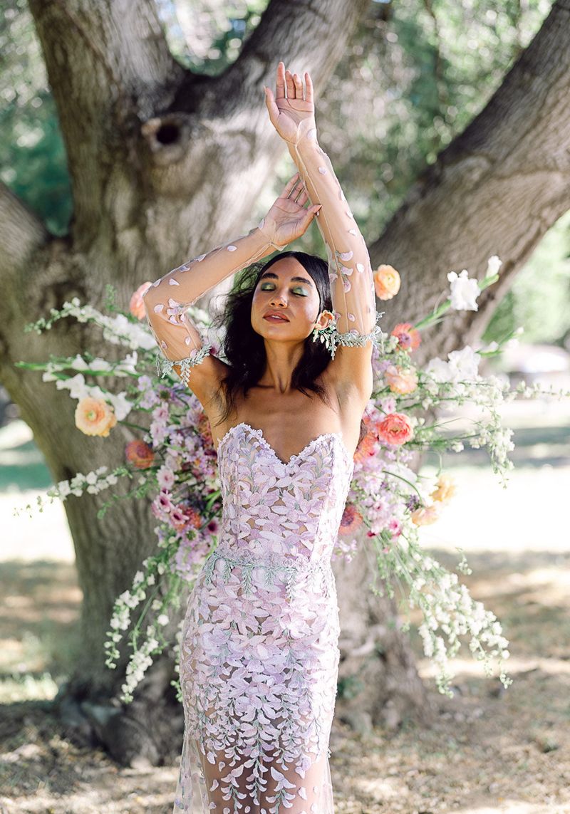 Ethereal Blossom Gown