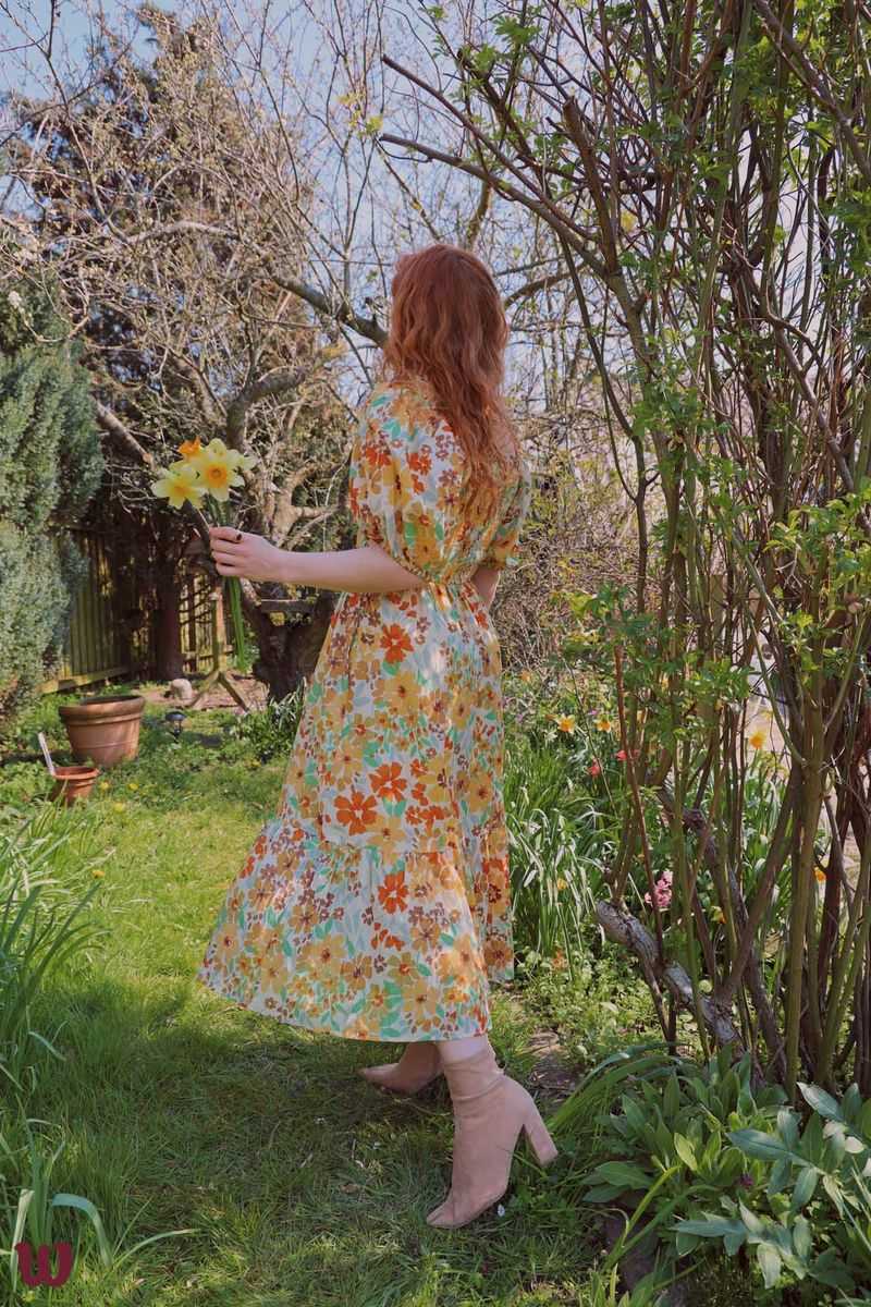 Floral Midi Dress