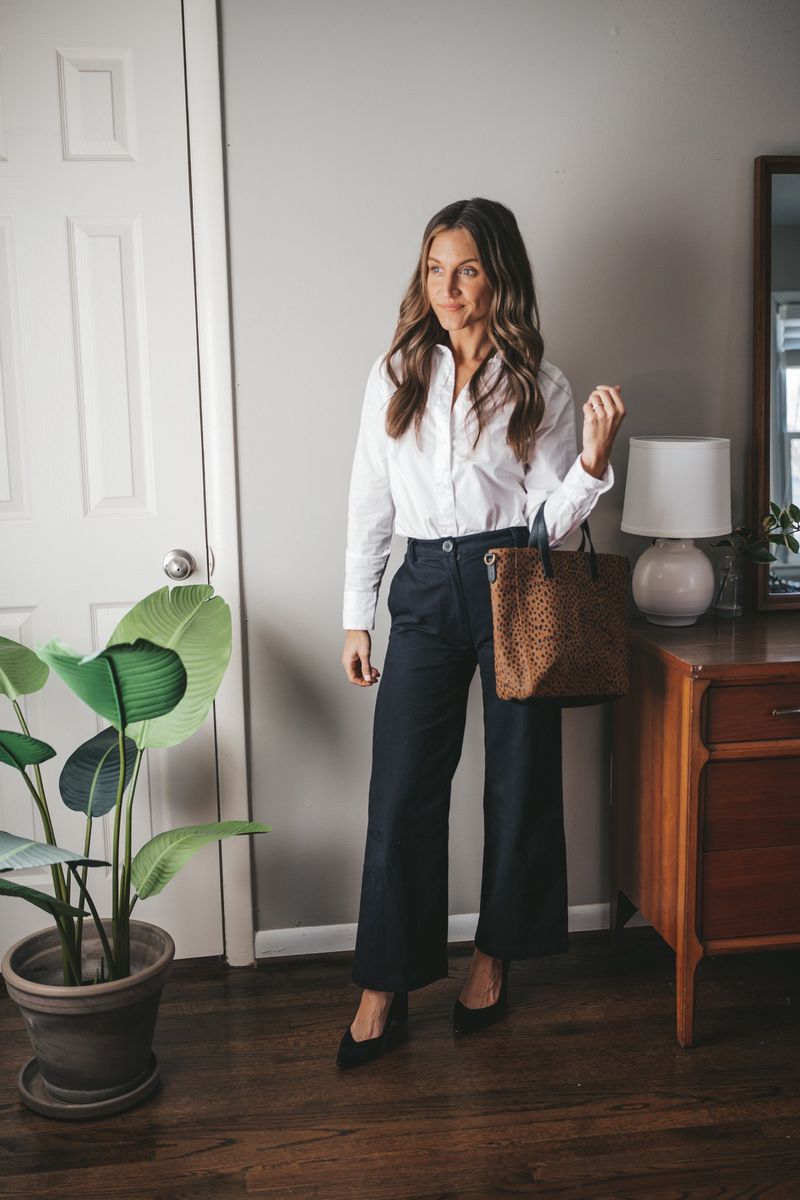 Classic White Button-Down Revival
