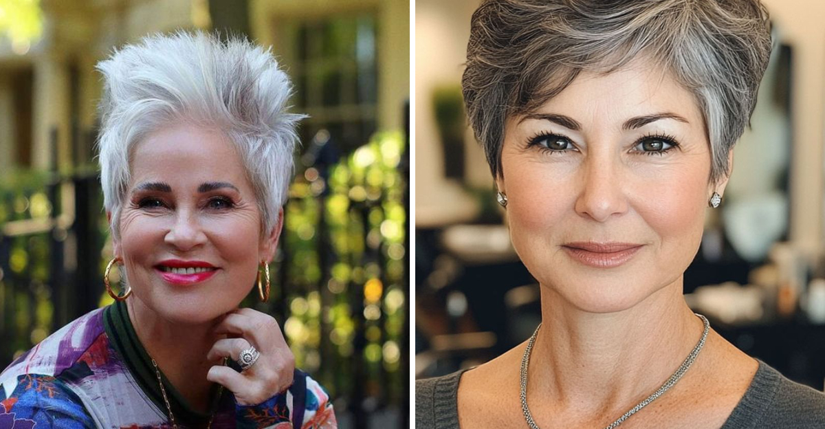 18 Refined Hairstyles For A Slimmer, Younger Look Over 60