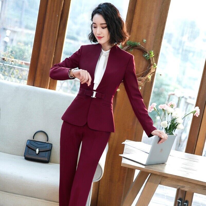 Power Blazer & Slim Trousers