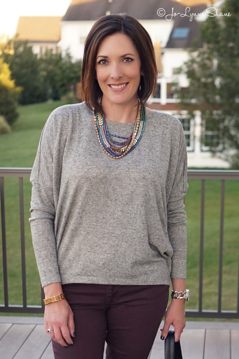 Add a Statement Necklace