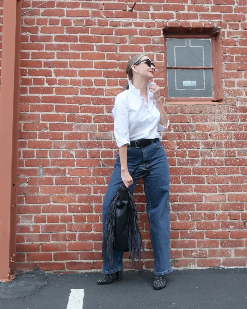 Classic White Button-Down Magic