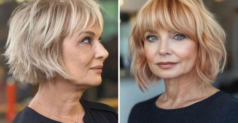19 Classy Bob Hairstyles For Older Women To Help You Forget About Thinning Hair