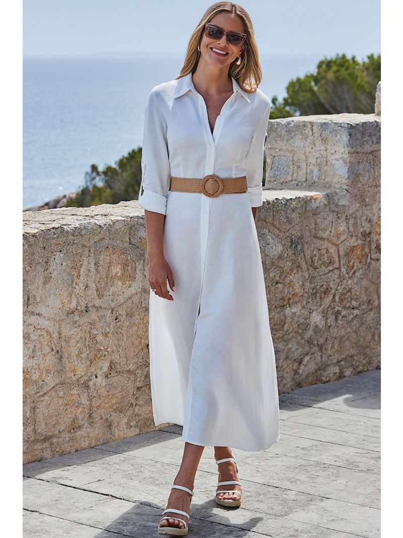 Linen Midi Masterpiece