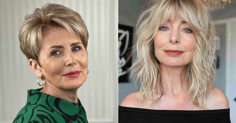 19 Flattering Blonde Layered Cuts That Help Older Women Look Fresh And Modern