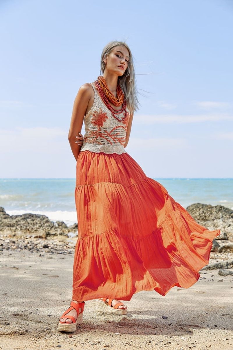 The Bohemian Dream Tiered Skirt