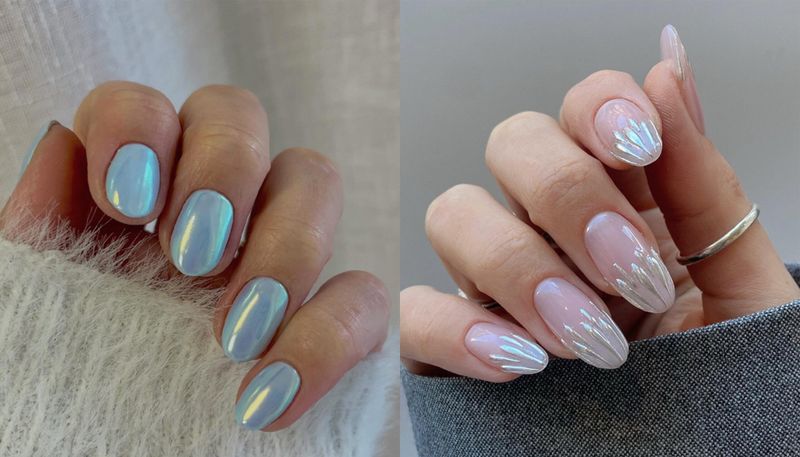 Pastel Frost Tips