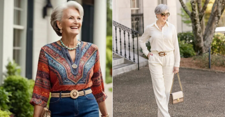 19 Transitional Outfits For Women Over 60 That Are “Basic” But Fashion Forward
