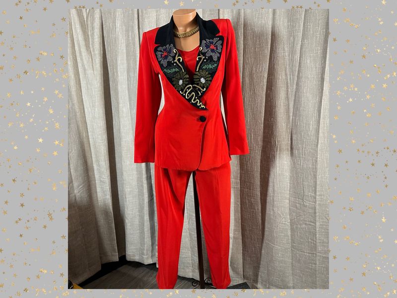 1980s Power Suit