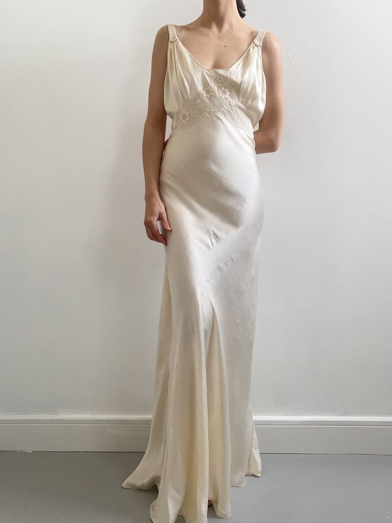 1930s Bias-Cut Gown