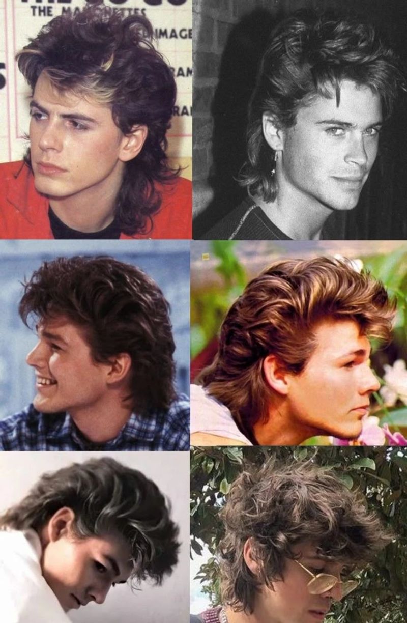 1980s Mullet