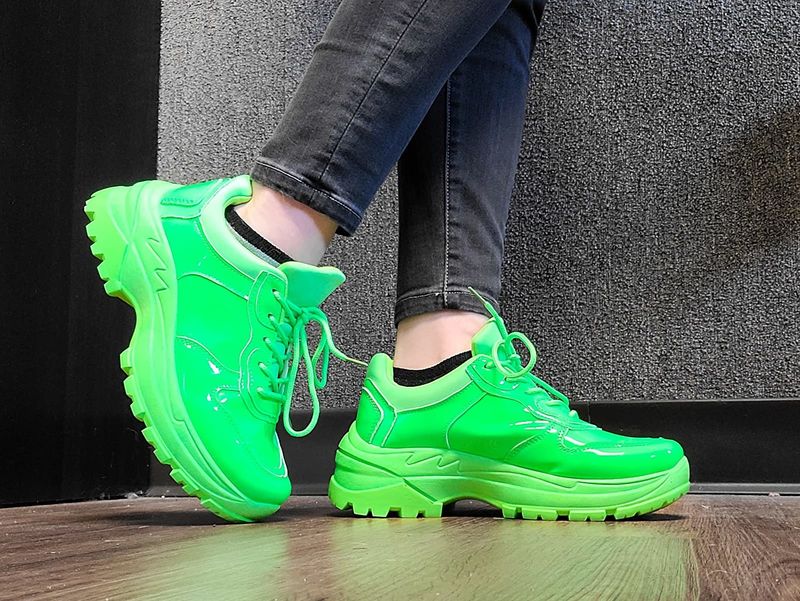 3. Bulky Athletic Sneakers