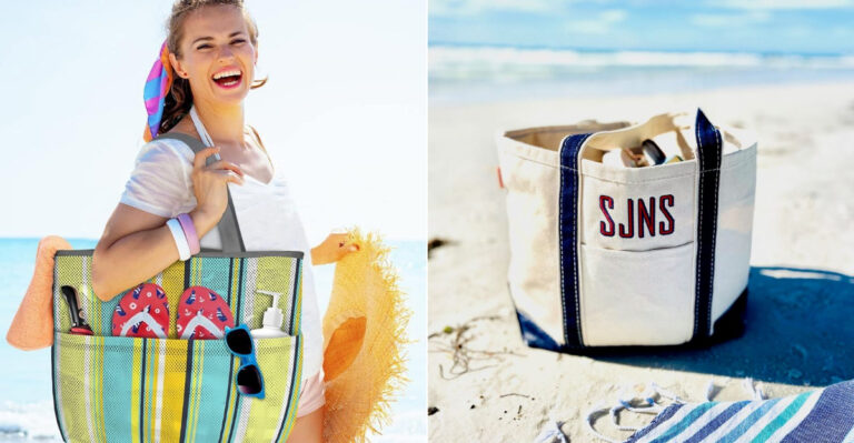 20 Best Beach Bags For Your Summer Vacation