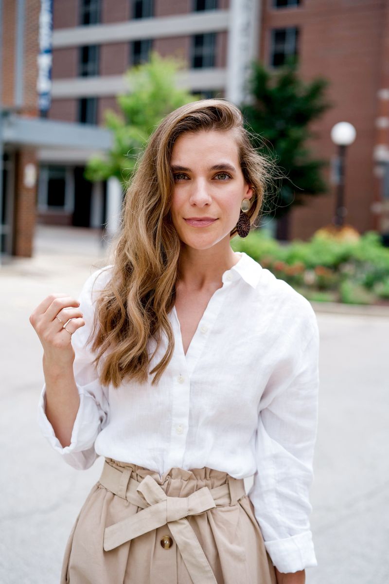 Relaxed Linen Button-Down Shirt