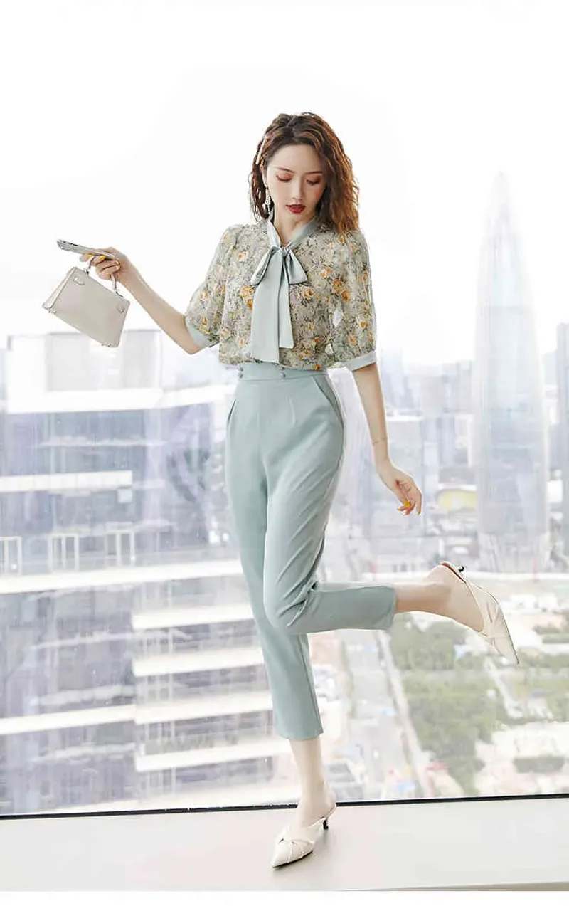 Chiffon Blouson