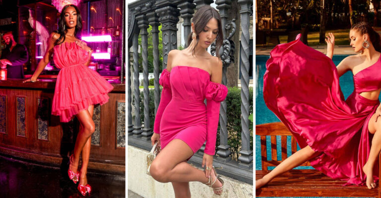 20 Hot Pink Dresses To Make A Statement In This Summer