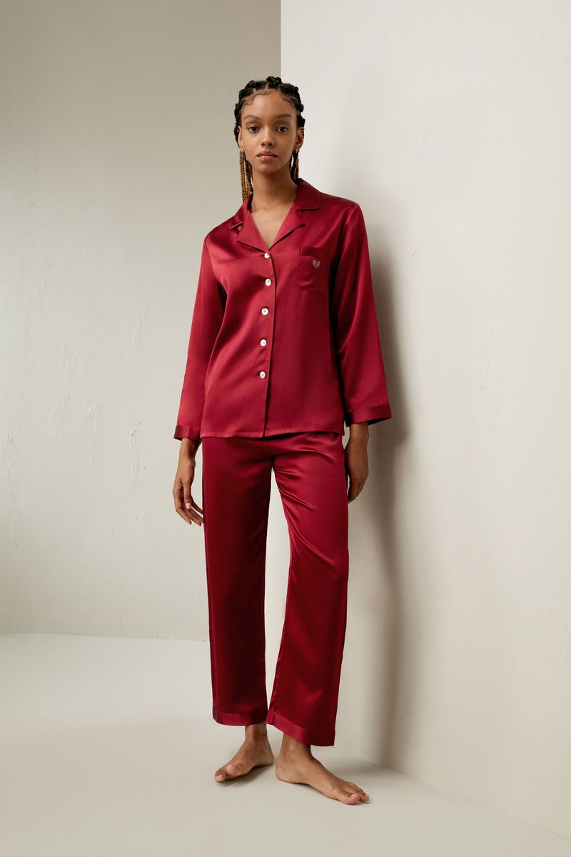 Silky Pajama Set