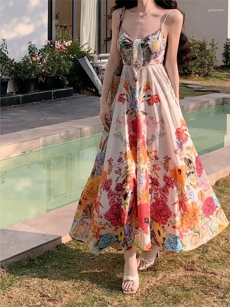 Flirty Floral Midi Dress