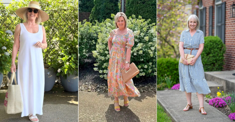 20 Neutral Dresses For Women Over 60 To Wear For Brunch