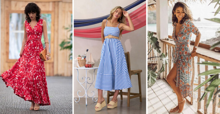 20 Polished Summer Dresses That Masterfully Lengthen Short Torsos