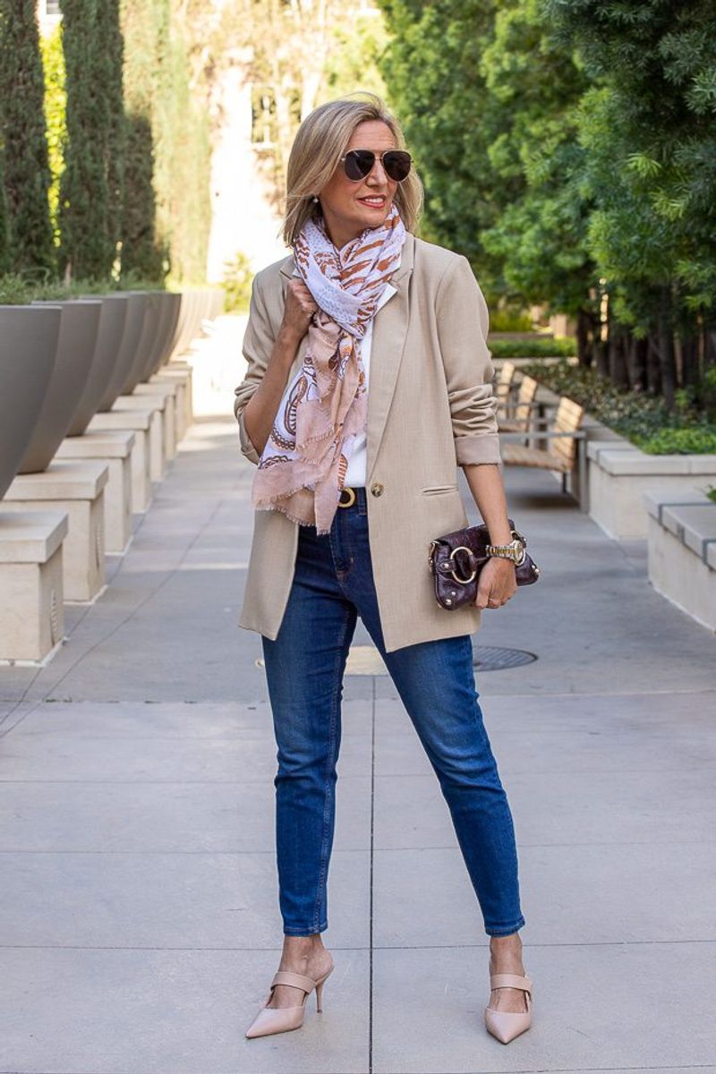 Classic Jeans and Blazer Combo