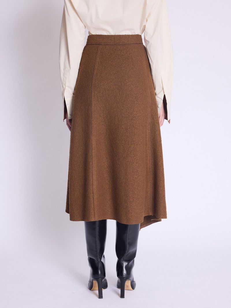 A-Line Midi Skirt