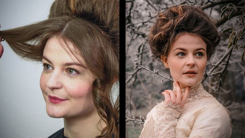 Edwardian Gibson Girl Updo