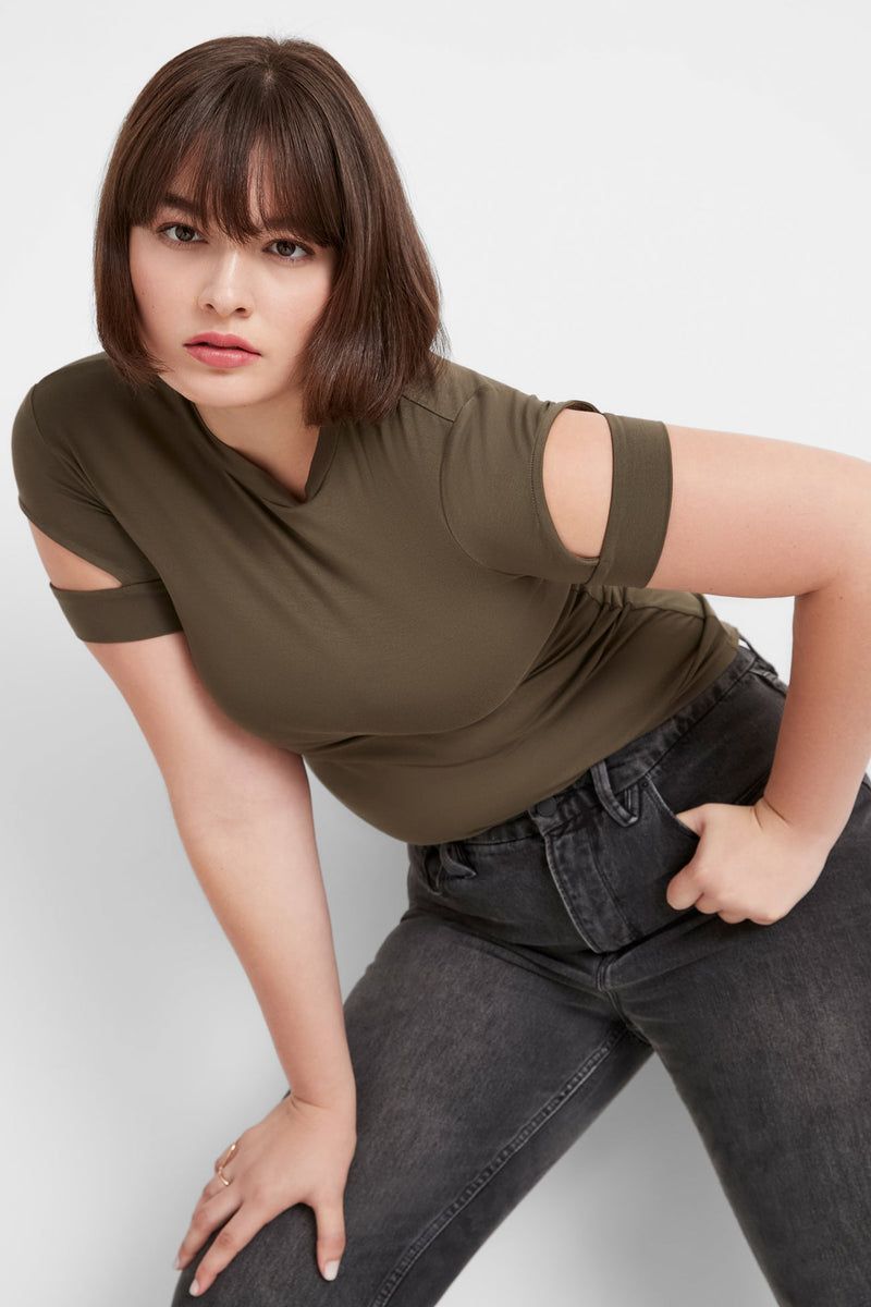Cold Shoulder Tops Get The Cold Shoulder