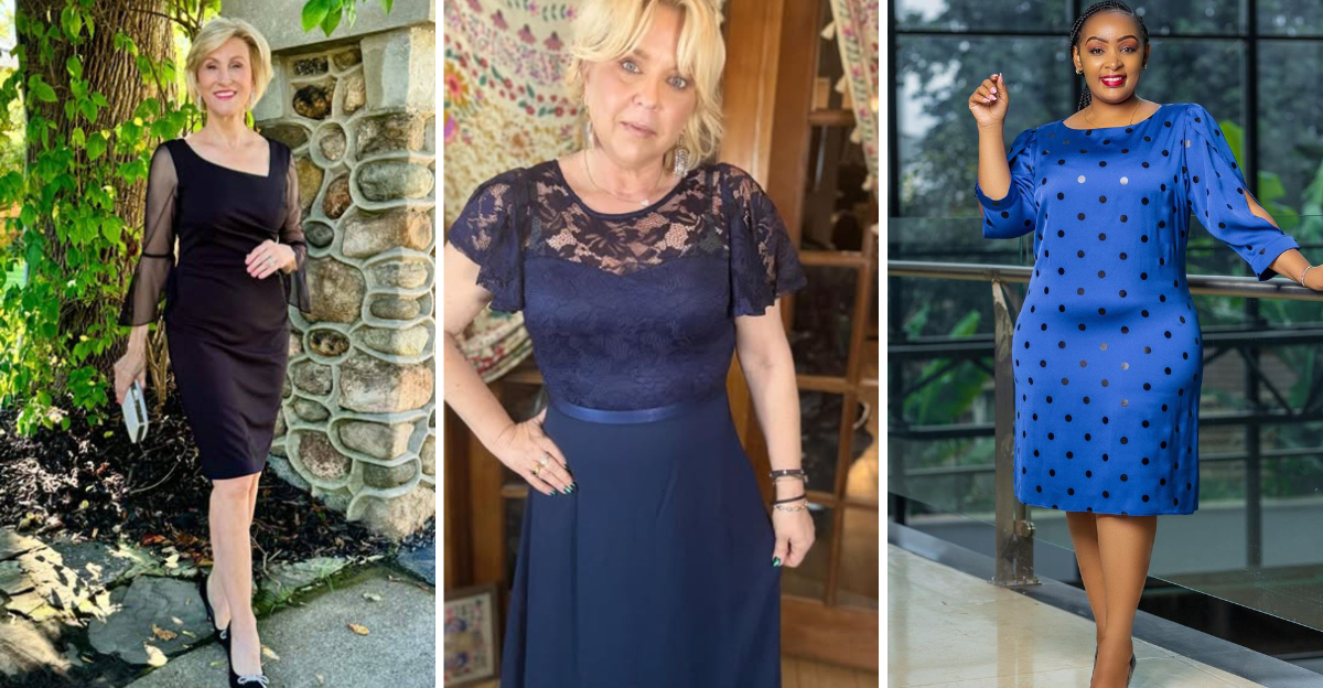 30 Chic Cocktail Dresses For Women Over 50 That Steal The Show