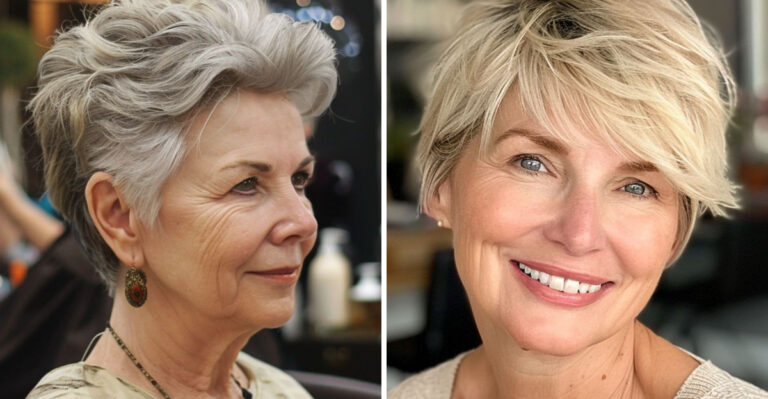 32 Low-Maintenance Short Haircuts That Senior Women Love