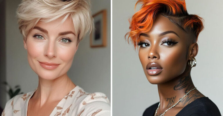 31 Coupes Pixie pour les femmes de plus de 40 ans, flatteuses et fraîches