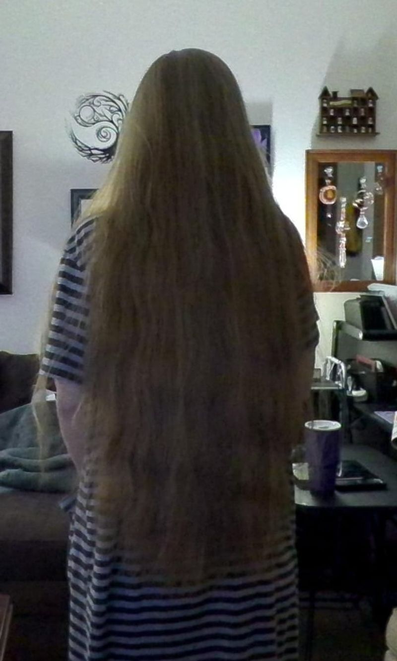 The Outdated Super-Long Straight Hair