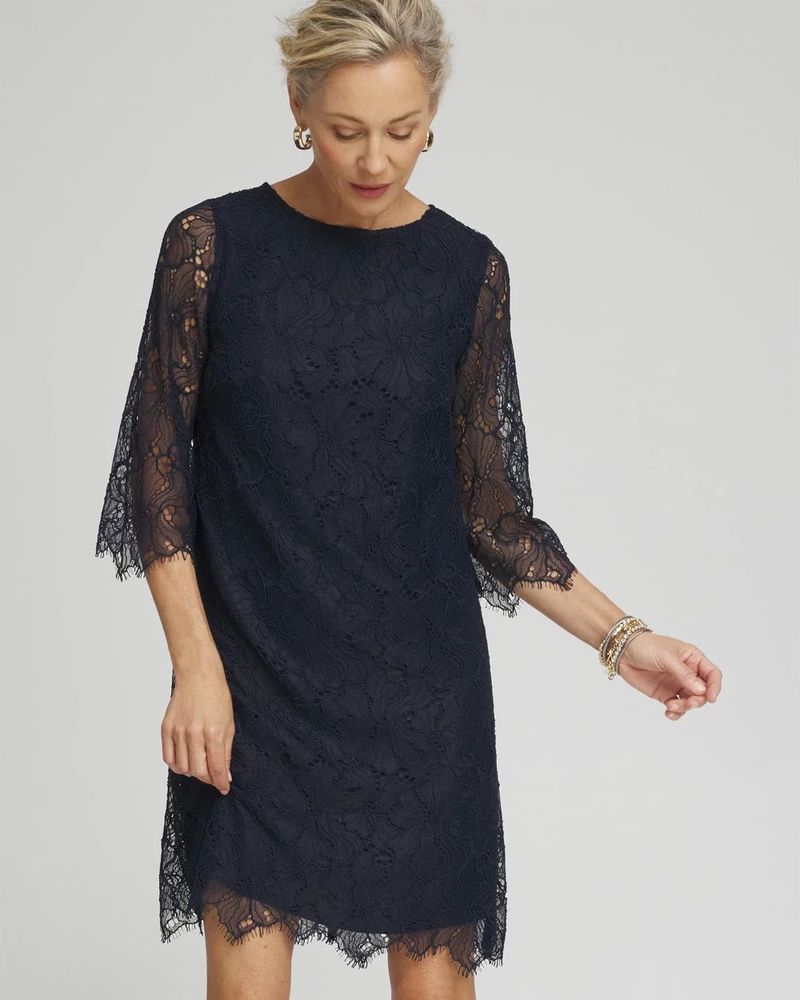 Shift Dresses with Strategic Details