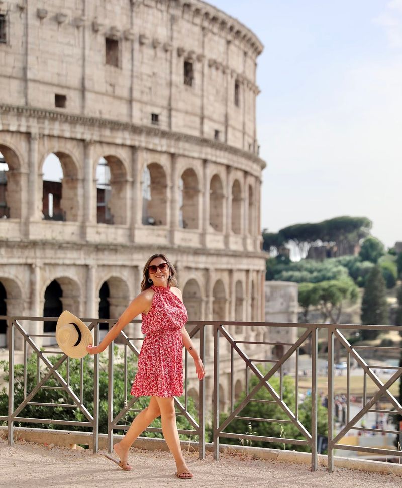 Packable Pleated Dress for Historic Cities