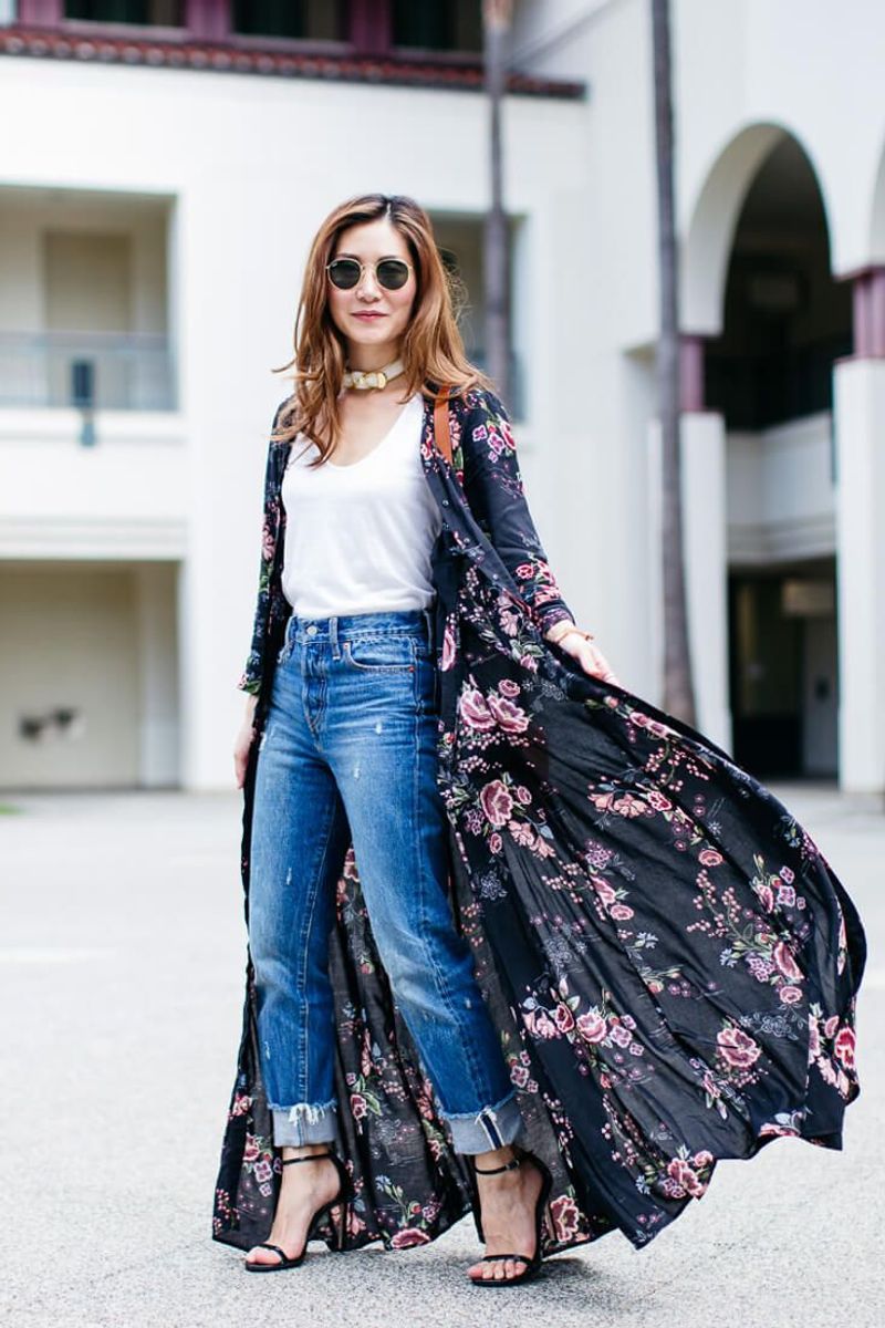 Bohemian Kimono Flair