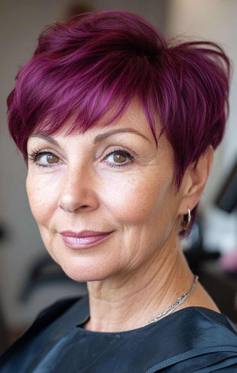 Bold Vibrant Pixie