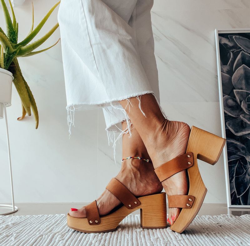 Wooden Clog Sandals