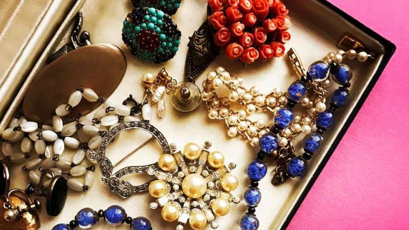 Costume Jewelry In Bold Proportions