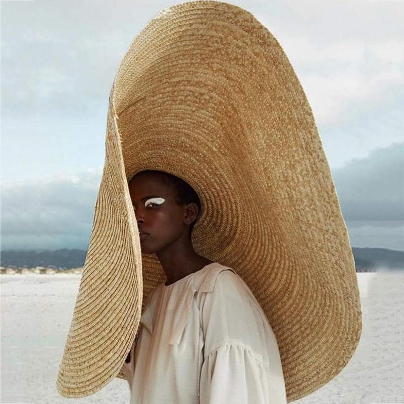 Wide-Brimmed Sun Hat