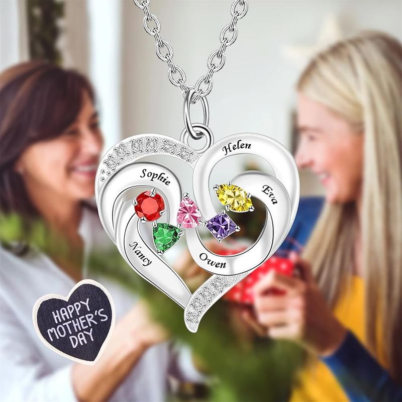 Personalized Birthstone Necklace