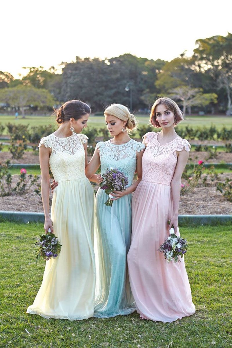 Whimsical Pastel Gown