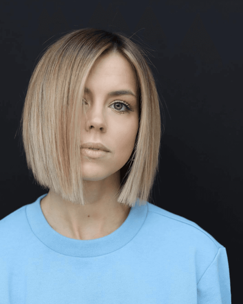 Blunt A-Line Bob