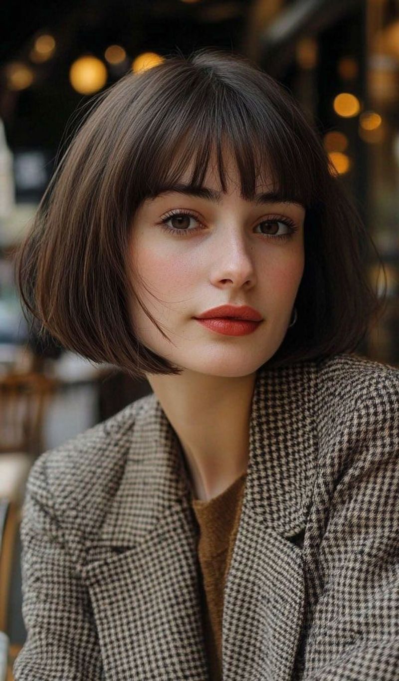 French Girl Bob