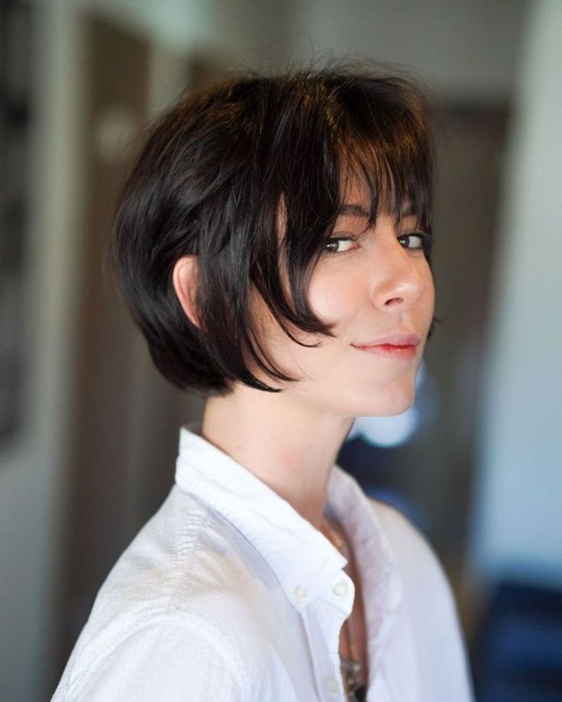 Chin-Length French Bob