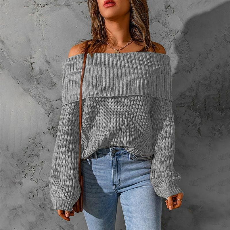 Off-Shoulder Sweater Slouch