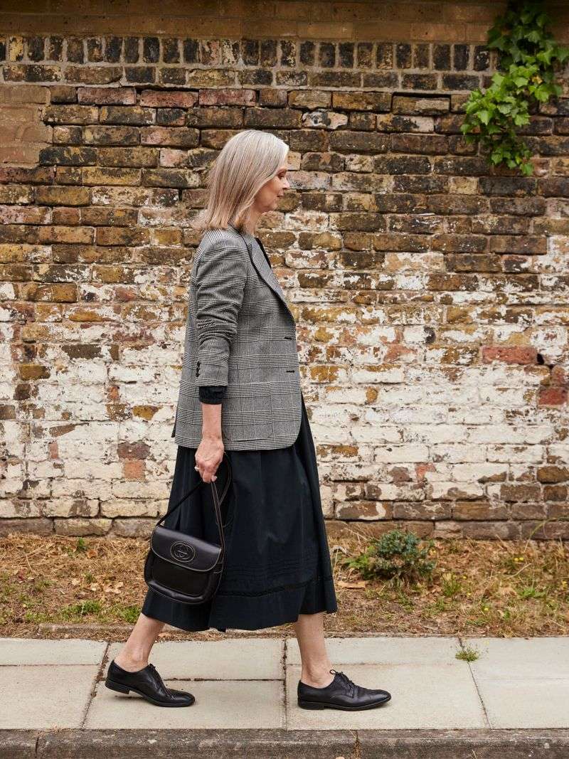 Loafers With Midi Skirts