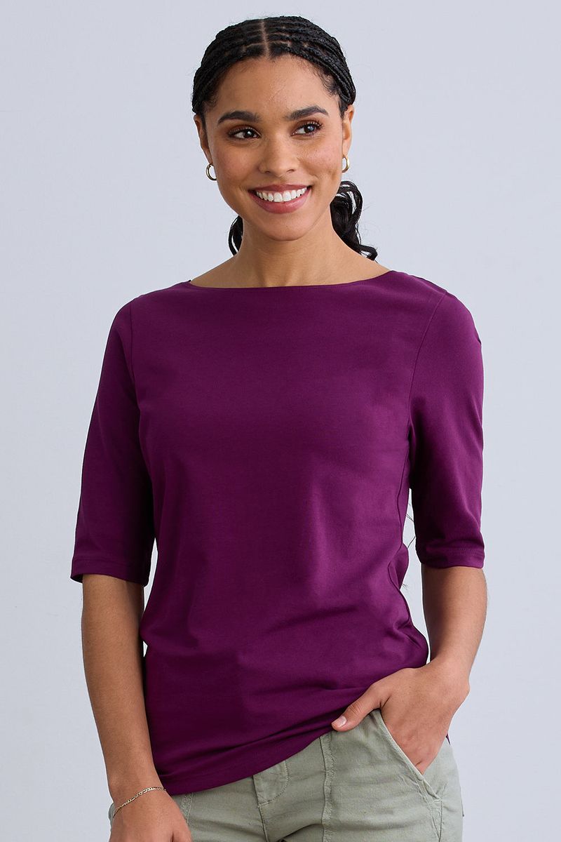 Boat-Neck Tops