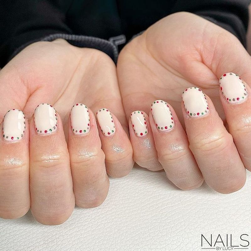 Polka Dot Border