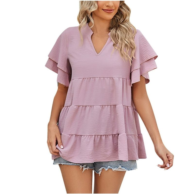 Tiered Babydoll Tops